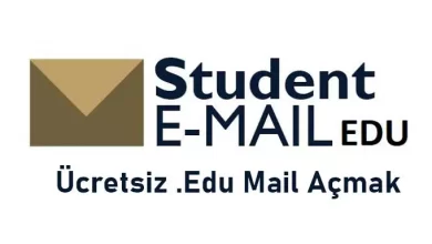 ücretsiz edu mail açmak
