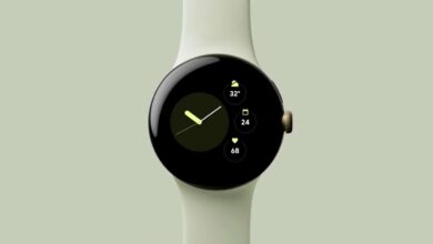 Google Pixel Watch kutusunda Fitbit detayi