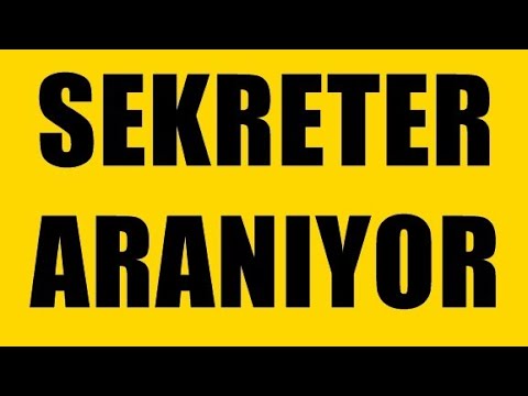 Turkiye Geneli 367 Sekreter Alimi Ilani iskur ilanlari