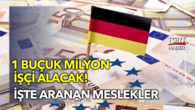 Almanya 4 Bin Euro Maasla 15 Milyon Isci Ariyor
