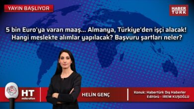 Almanya Turkiye39den isci alacak Hangi meslekte alimlar yapilacak Basvuru sartlari