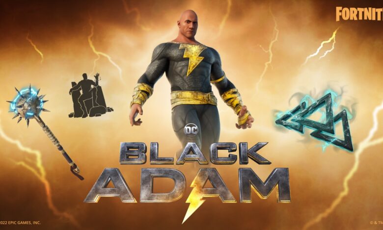 fortnite black adam