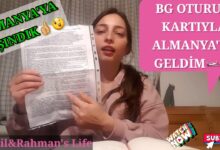 BULGARISTAN OTURUM KARTI ILE ALMANYA39YA GELDIM ALMANYA39YA TASINDIK almanyaiscialimi