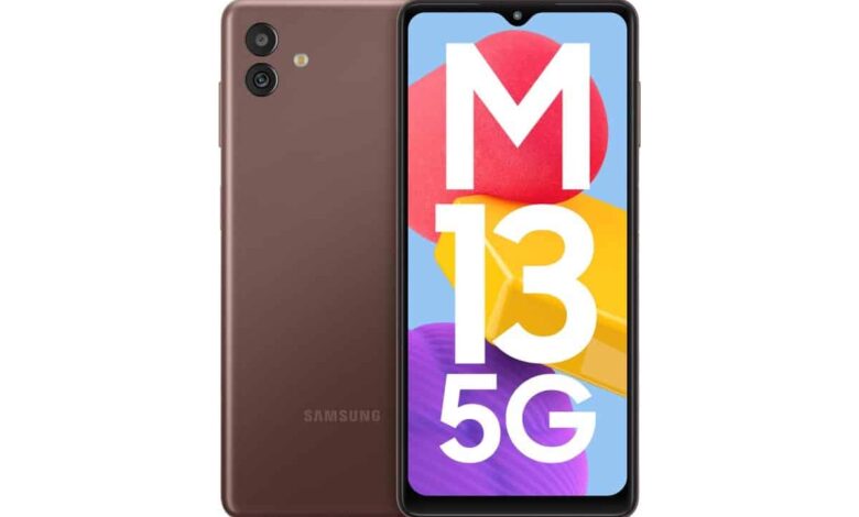Galaxy M13 5G icin Android 13 dagitimda
