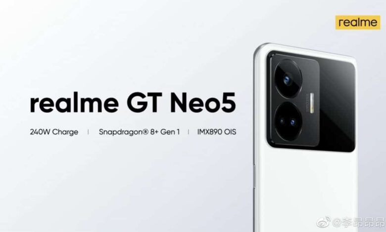 Realme GT Neo 5 16 GB RAM ile testten gecti