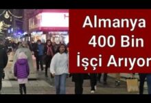 Almanya 400 Bin Isci Gocmen Ariyor almanyaiscialimi